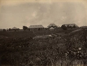 SINGAPORE ALBUMEN PHOTOGRAPH 1880'S LANDSCAPE VIEW - Picture 1 of 1