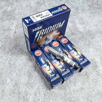 4 PIEZAS BUJÍAS IRIDIO IX para NGK HYUNDAI GENESIS CUPÉ 10-13 UN PASO MÁS FRÍO Foto 1 de 2