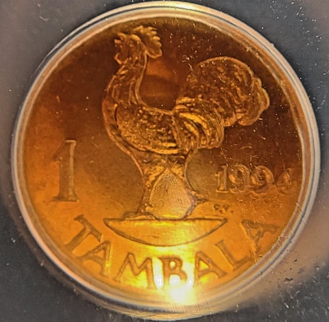 1994 Malawi Tambala KM# 7.2a ANACS MS 65 Very Beautiful and Rarely Graded Cover
