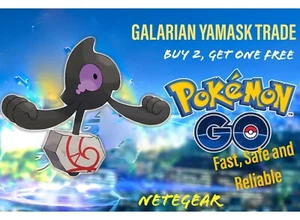 Pokémon Go GALARIAN YAMASK For Trade || Buy 2, Get 1 FREE || Mix 'n' Match - Picture 1 of 3