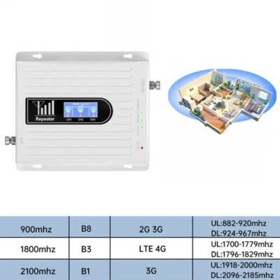 Handy Cellular Repeater mit robusten Dual Antennen für 4G 3G 2G Verbesserung - Bild 1 von 4