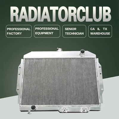 3 Row Aluminum Radiator For 1958-1974 AMC AMX Ambassador Gremlin Hornet L6 V8 Foto 1 de 4