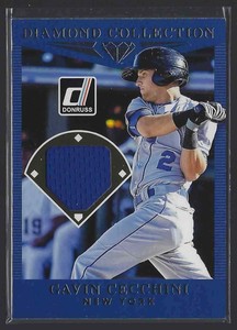 2017 Donruss Diamond Collection Memorabilia Gavin Cecchini Jersey 1 Color #DCGC