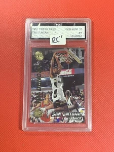 1997 Press Pass Tim Duncan #1 - Picture 1 of 2