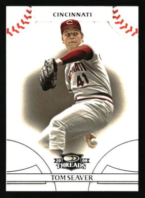 Tom Seaver 2008 Donruss Threads #19 BASEBALL Card - Image 1 of 2