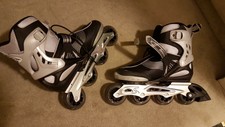 Grey rollerblades (size 10)