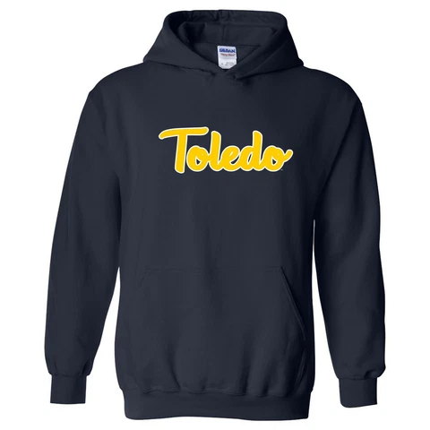 Toledo Rockets Basic Script - Team Color Hoodie - Navy Cover