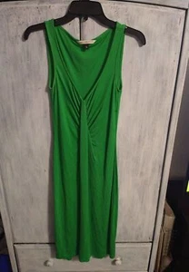 Diane von furstenberg sleeveless knee length dress green size 4 Classic - Picture 1 of 8