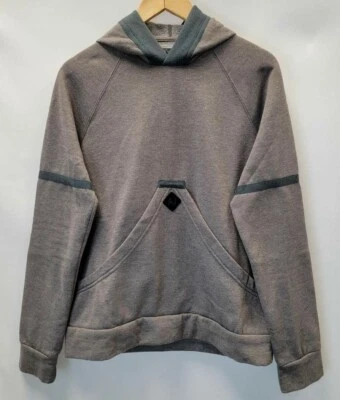 Sudadera con Capucha AJ Armani Jeans Para Hombre Talla Pequeña Marrón Claro Manga Larga Informal Foto 1 de 4