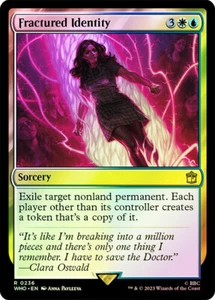 MTG FOIL Fractured Identity - Doctor Who Commander #236 - Picture 1 of 1