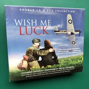 WISH ME LUCK Jazz 2x CD +DVD Boxset 1940s WWII Pathé News Wartime Britain SEALED - Picture 1 of 7