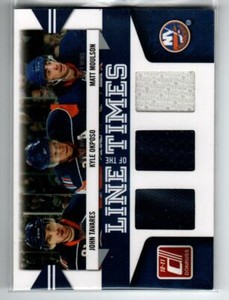 2010-11 Donruss #10 John Tavares/Kyle Okposo/Matt Moulson (ref 168265)