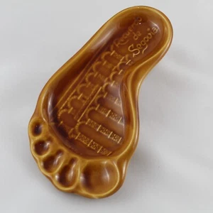 CENICERO Ceramica GIL VARGAS con forma de Pie Acueducto SEGOVIA Vintage - Imagen 1 de 3