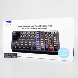 ZOOM LiveTrak L6 32bit 10in/12tracks MIDI Digital Mixer Japan NEW - Picture 1 of 13