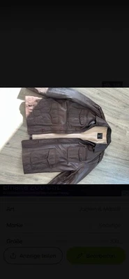 Männer Lederjacke - Bild 1 von 4