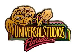 DE COLECCIÓN E.T. Imán de nevera de metal Extra Terrestrial Universal Studios Florida ET RARO - Imagen 1 de 8
