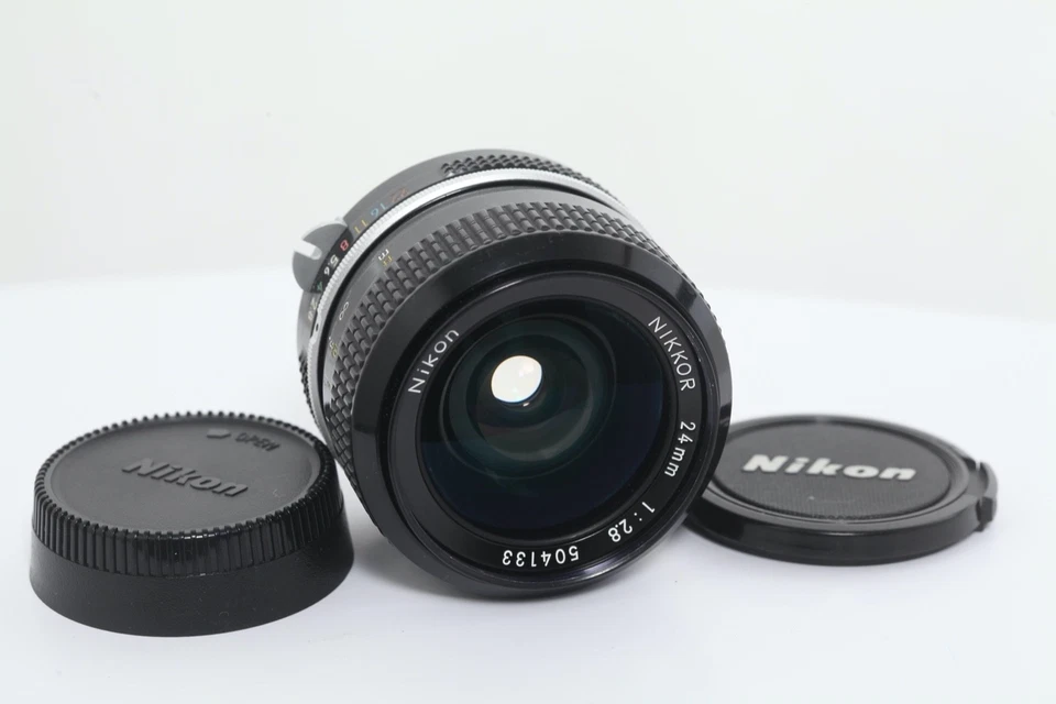 NIKKOR 24MM F/2.8 PARA NIKON pre-AI, OBJETIVO GRAN ANGULAR MANUAL MADE IN JAPAN - Imagen 1 de 4