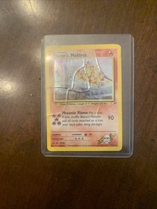 Pokémon TCG Blaine's Moltres Gym Heroes 1/132 Holo 1. Edition Holo Rare - Bild 1 von 5