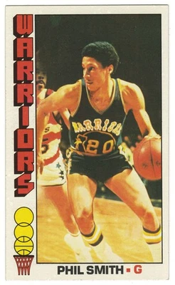 1976-77 Topps #89 Phil Smith B Golden State Warriors - Image 1 of 2