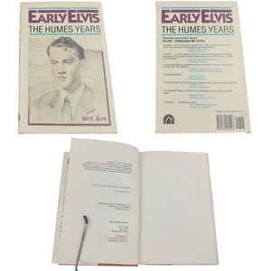 Early Elvis Humes Years Bill E. Burk 1990 Signed HC Red Oak Press Book - Foto 1 di 5