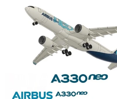 1:100 Scale Airbus A330neo Commercial Airliner Model - Image 1 of 4