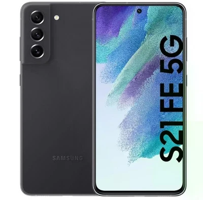 Samsung Galaxy S21 FE 5G SM-G990B 128GB Dual SIM Graphite Smartphone Sehr Gut - Bild 1 von 4