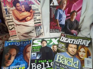 Lot Of 5 X-files Magazines - Picture 1 of 6