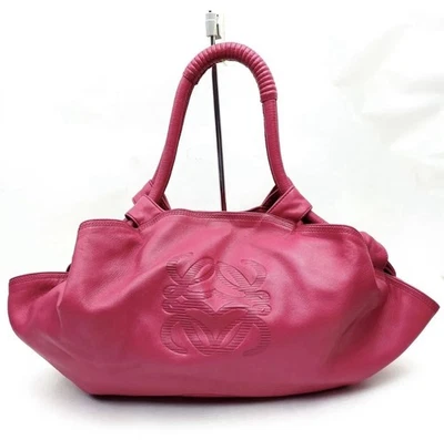 Bolso Cartera Loewe Hot Rosa Nappa Aire Cuero Foto 1 de 4