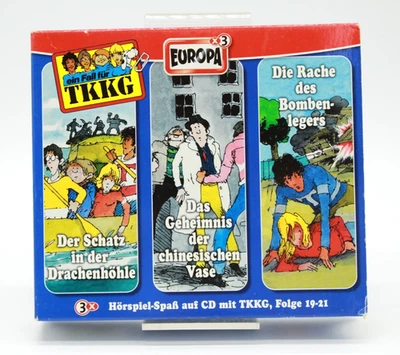 TKKG CD Box 7 Folge 19 20 21 Der Schatz Das Geheimnis Die Rache Europa Selten - Image 1 of 2