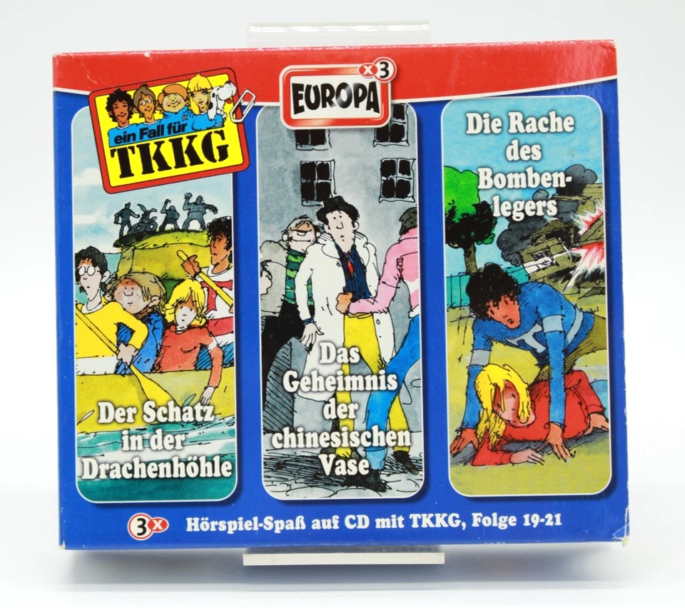 TKKG CD Box 7 Folge 19 20 21 Der Schatz Das Geheimnis Die Rache Europa Selten - Image 1 of 2
