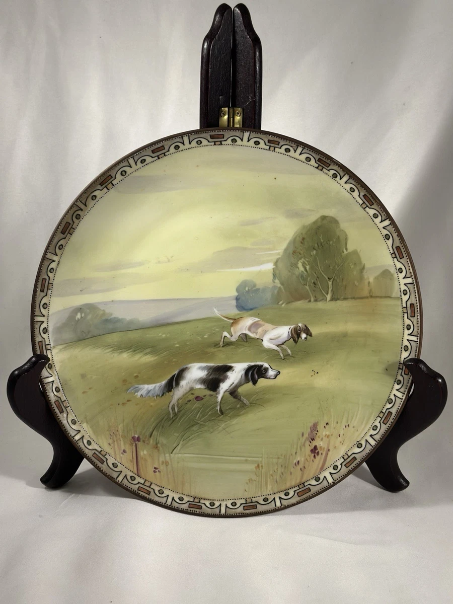 Multi-Color Porcelain & Pottery Antique Japanese Plates 1900-1940