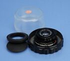 Leica Leitz 40Mm Elmarit-C F2.8 M Lens Cl Rare +Cap +Bubble Case Clean Rare!