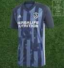 LA Galaxy Away Shirt Mens - Rare Adidas Los Angeles MLS Football Jersey