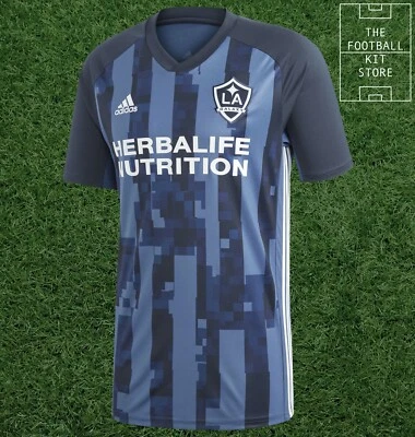 LA Galaxy Away Shirt Mens - Rare Adidas Los Angeles MLS Football Jersey - Image 1 of 4