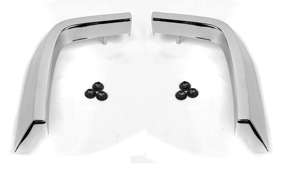 ¡NUEVO! Ford Mustang 1971-1972 cromo guardabarros delantero molduras derecha e izquierda Foto 1 de 4