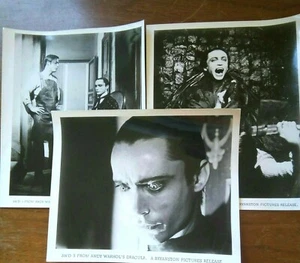 ANDY WARHOL'S DRACULA ~ 3 original 8X10 B/W Studio Publicity Movie Stills Photos - Picture 1 of 4