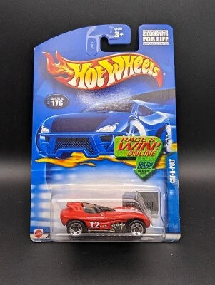 Hot Wheels #176 CAT-A-PULT Fantasy Car Red Vintage 2002 Release L33 - Image 1 of 2