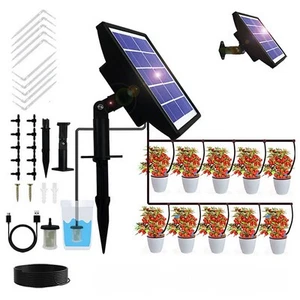 Solar Automatic Drip Irrigation System Kit Plant Watering System - Picture 1 of 13
