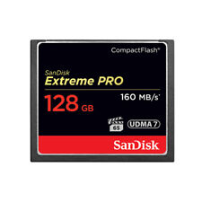 SanDisk Extreme PRO 128GB CF Card UDMA7 Speed Up To 160MB /s - Tracking included