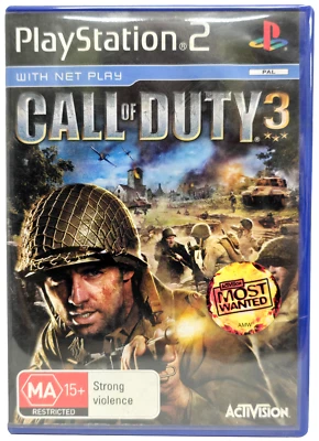 Call of Duty 3 PS2 PAL *Complete*  - Image 1 of 2