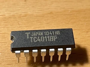 TC4011BP -IC - CMOS Quad 2-Input NAND Gate - DIP-14. - Bild 1 von 3