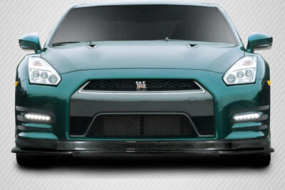 For 2012-2016 GT-R R35 Carbon Creations HK Front Lip Spoiler - 1 Piece - Image 1 of 4