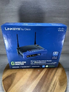 Linksys WRT54GS 54 Mbps 4-Port 10/100 Wireless G Router - Picture 1 of 7