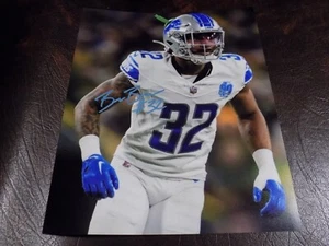 BRIAN BRANCH HANDSIGNIERTES LÖWEN 8X10 FOTO MIT COA - Bild 1 von 1