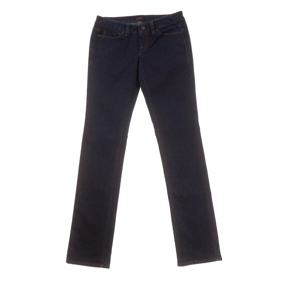 Pantalones de mezclilla Ann Taylor de corte moderno ajustados azules para mujer 0 azul oscuro Foto 1 de 4