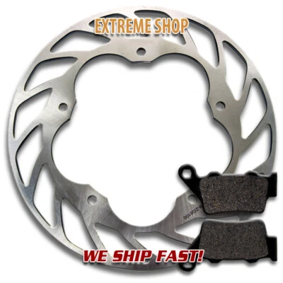 Rear Brake Disc Rotor + Pads for BMW S 1000 R/RR (2010-2021) HP4 (2013-2014) - Image 1 of 2