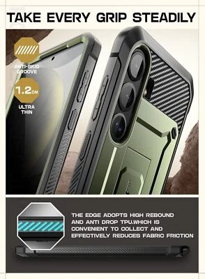 Funda con marco frontal multicapa para Samsung Galaxy S25 (2025) SUPCASE UBPro Foto 1 de 4