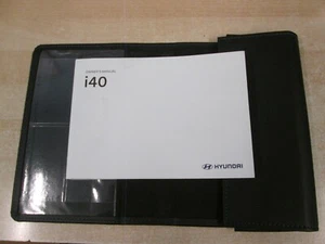 GENUINE HYUNDAI I40 OWNERS MANUAL HANDBOOK AUDIO MULTIMEDIA 2011-2017 - BOOK - Picture 1 of 1