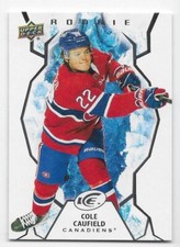 2021-22 Upper Deck Ice Rookie Cole Caufield Rookie Montreal Canadiens #122