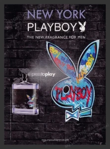 New York Playboy Fragrance for Men 2010s Print Advertisement Ad 2011 - Picture 1 of 1